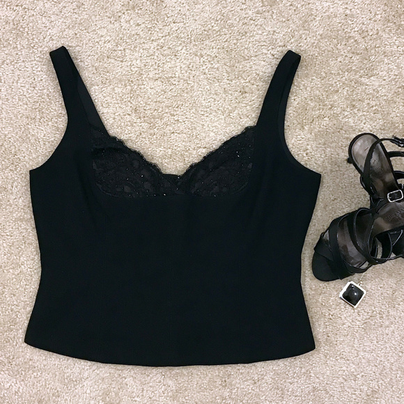 Jones New York Evening Embellished Top - Picture 5 of 7